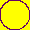 Cercle violet comme devrait afficher un navigateur conforme